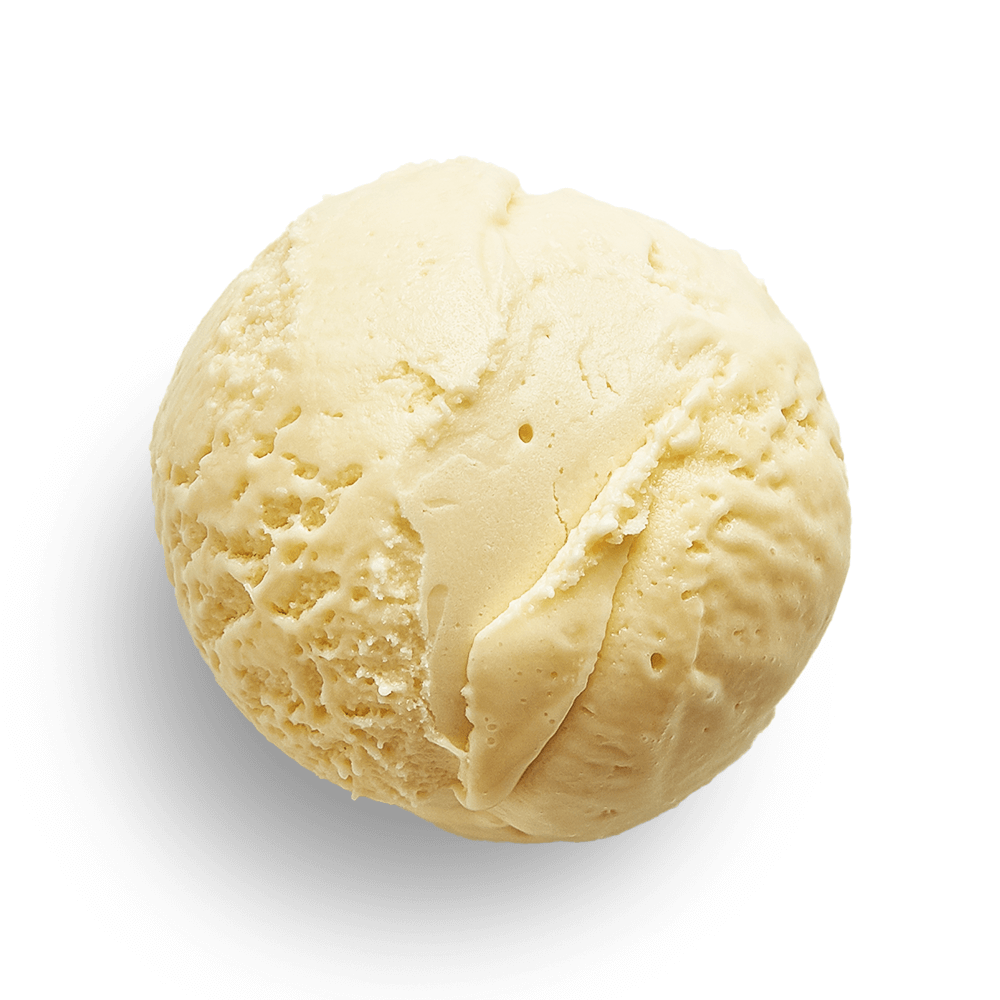 Alternative view of Roasted Pineapple Coconut Sherbet (v)